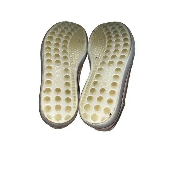 ECCO Soft 6 Woven Slip-On‎ Sneaker in Rose Dust Leather - Picture 8 of 8